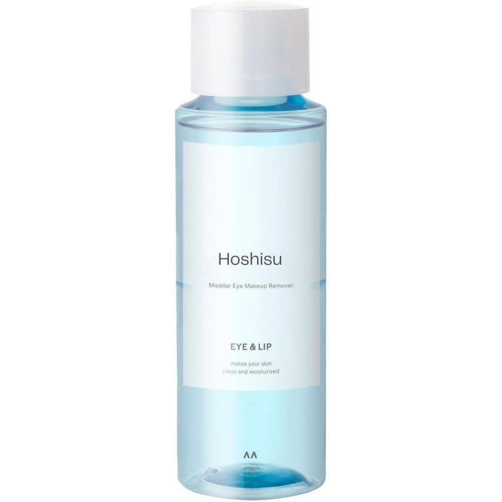 Hoshisu Micellar Eye Makeup Remover front view bottle