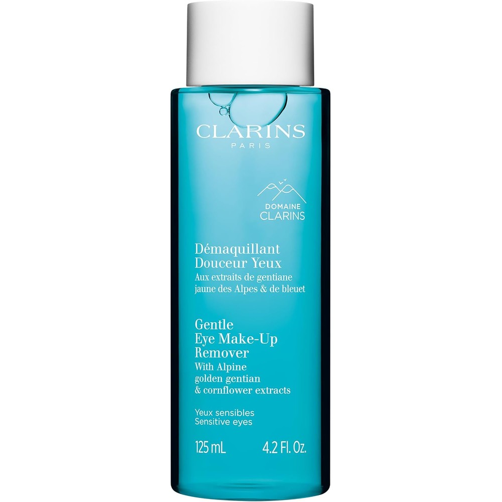 P-Eleven Clarins Gentle Eye Makeup Remover front view bottle