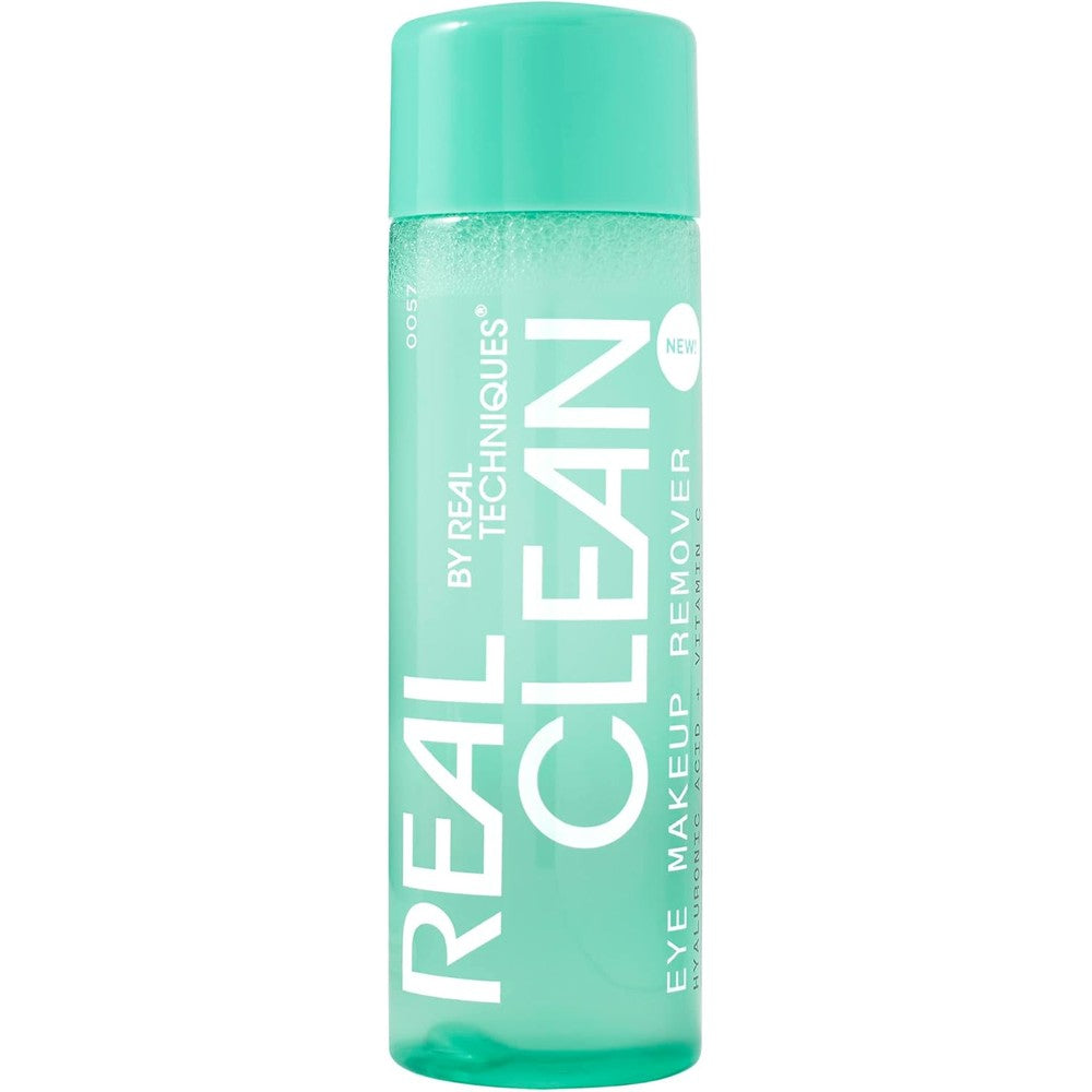 Real Techniques eye makeup remover front view bottle