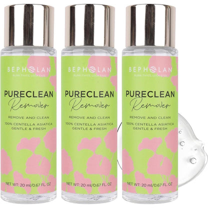 BEPHOLAN Cluster Lash Glue Remover 60ml front view bottle for DIY eyelash extension removal.