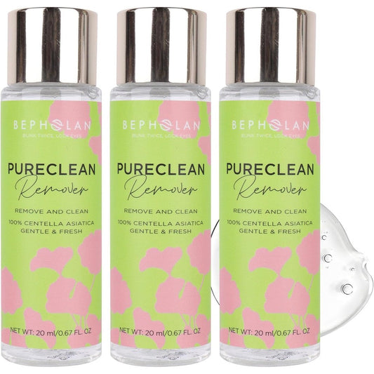 BEPHOLAN Cluster Lash Glue Remover 60ml front view bottle for DIY eyelash extension removal.