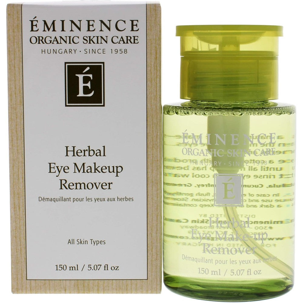 Eminence Herbal Eye Make Up Remover front view bottle