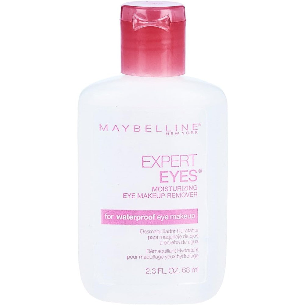 Maybelline Expert Eyes Moisturizing Eye Makeup Remover front view bottle