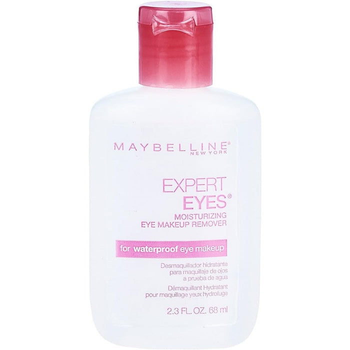 Maybelline Expert Eyes Moisturizing Eye Makeup Remover front view bottle