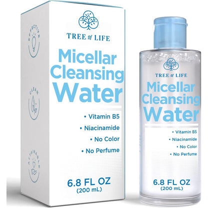 Tree of Life Beauty Micellar Cleansing Water front view authentic USA skincare