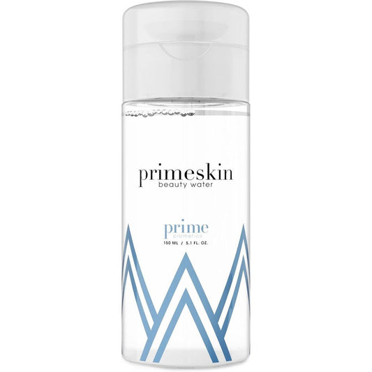 Prime Prometics PrimeSkin Beauty Water front view bottle for mature skin makeup removal