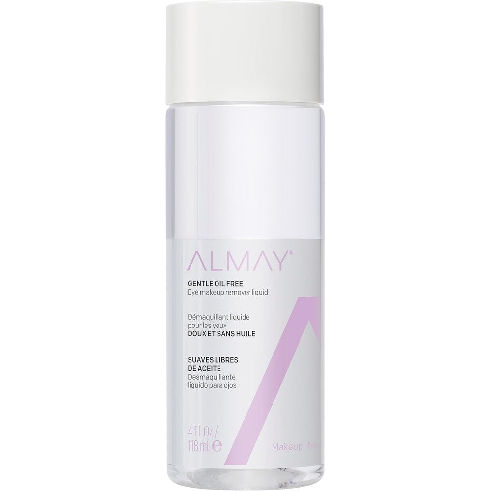 Almay Gentle Oil Free Eye Makeup Remover Liquid front view bottle