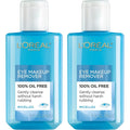 L'Oreal Paris Clean Artiste Oil Free Eye Makeup Remover front view bottle