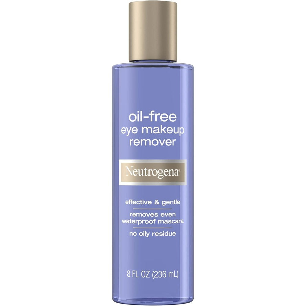 Neutrogena Gentle Oil Free Eye Makeup Remover front view bottle