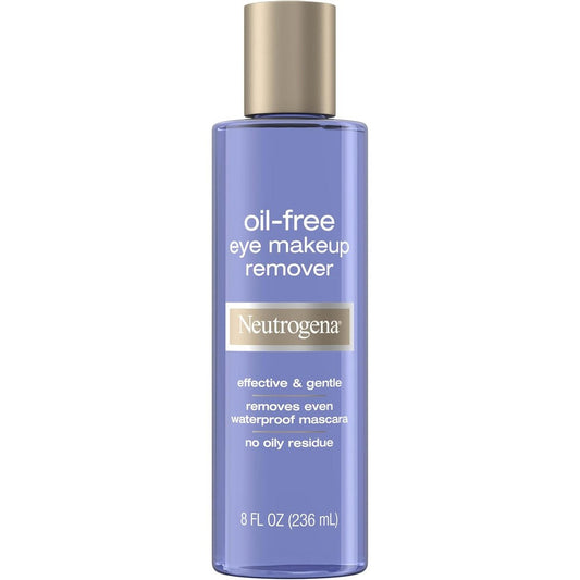 Neutrogena Gentle Oil Free Eye Makeup Remover front view bottle