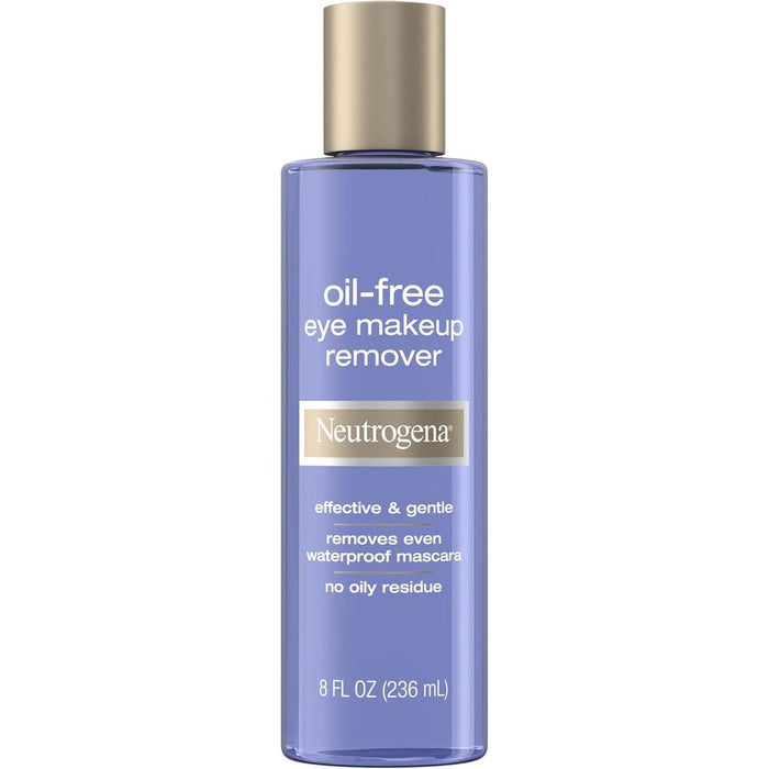 Neutrogena Gentle Oil-Free Eye Makeup Remover front view bottle