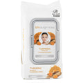 Spascriptions Turmeric Cleansing Facial Wipes 60 Count front view