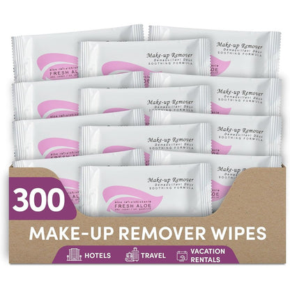 Diversified Hospitality Solutions fresh aloe makeup remover wipes box front view