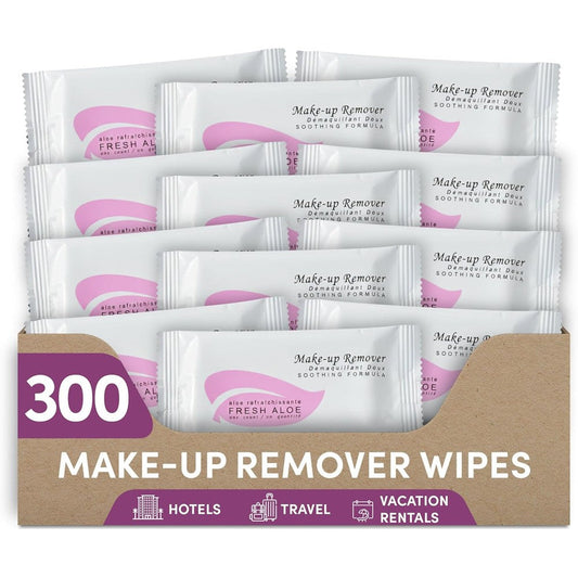 Diversified Hospitality Solutions fresh aloe makeup remover wipes box front view