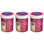 Andrea Eye Q's Oil Free Eye Makeup Remover Pads front view pack of 3