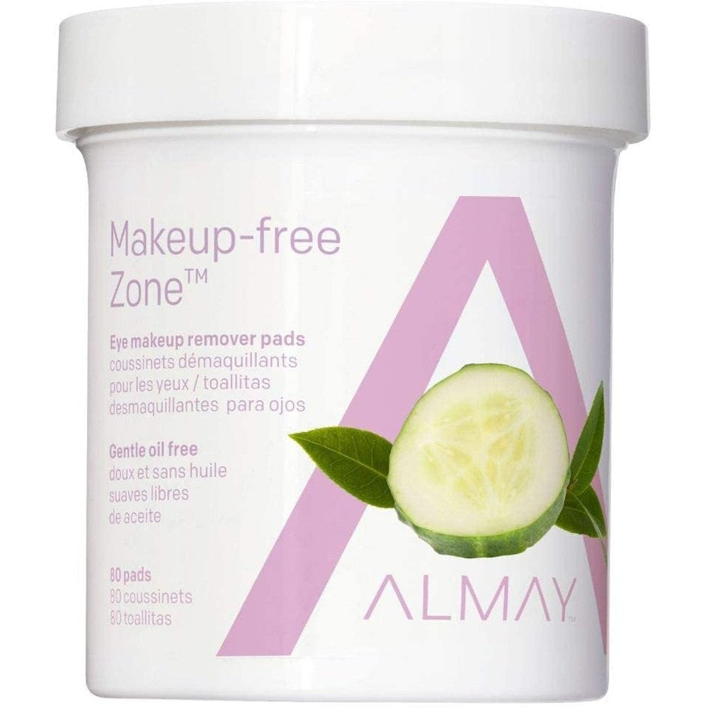 Almay Oil Free Gentle Eye Makeup Remover Pads front view