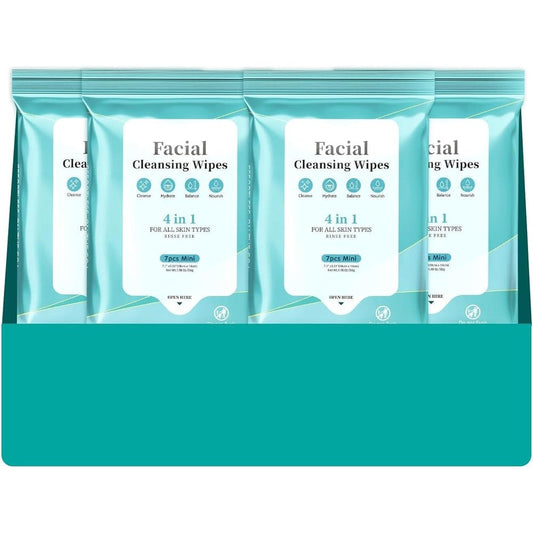 ProCIV tea tree oil and salicylic acid facial cleansing wipes front view