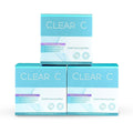 Diamond Wipes Clear C Premium Eyelid Wipes front view showing 90 count box
