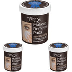 Andrea Eye Q's Moisturizing Eye Makeup Remover Pads front view packaging jar