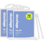 Alleyoop Tip Off liquid-filled makeup removing swabs front view packaging
