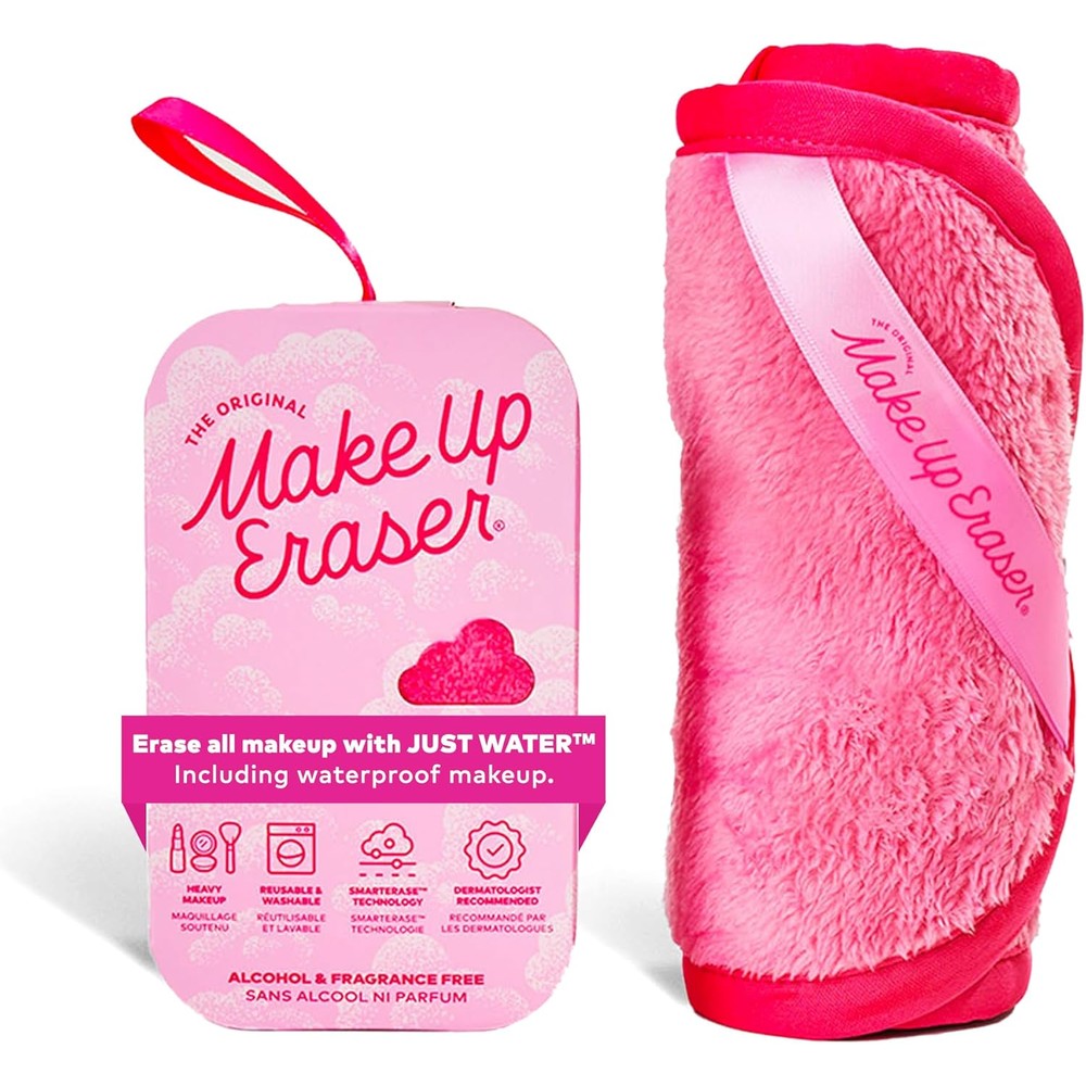 The Original MakeUp Eraser Pro in Original Pink front view
