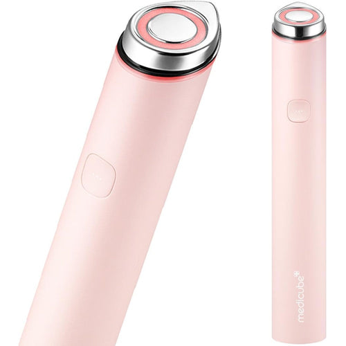 Medicube Mini Booster Pro Pink portable facial device for glass glow skin