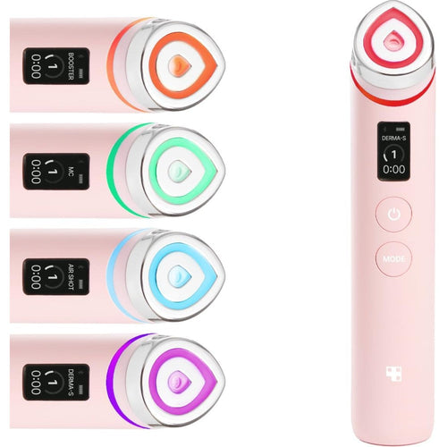 Medicube Booster Pro Pink 6-in-1 beauty massager for glass glow skin