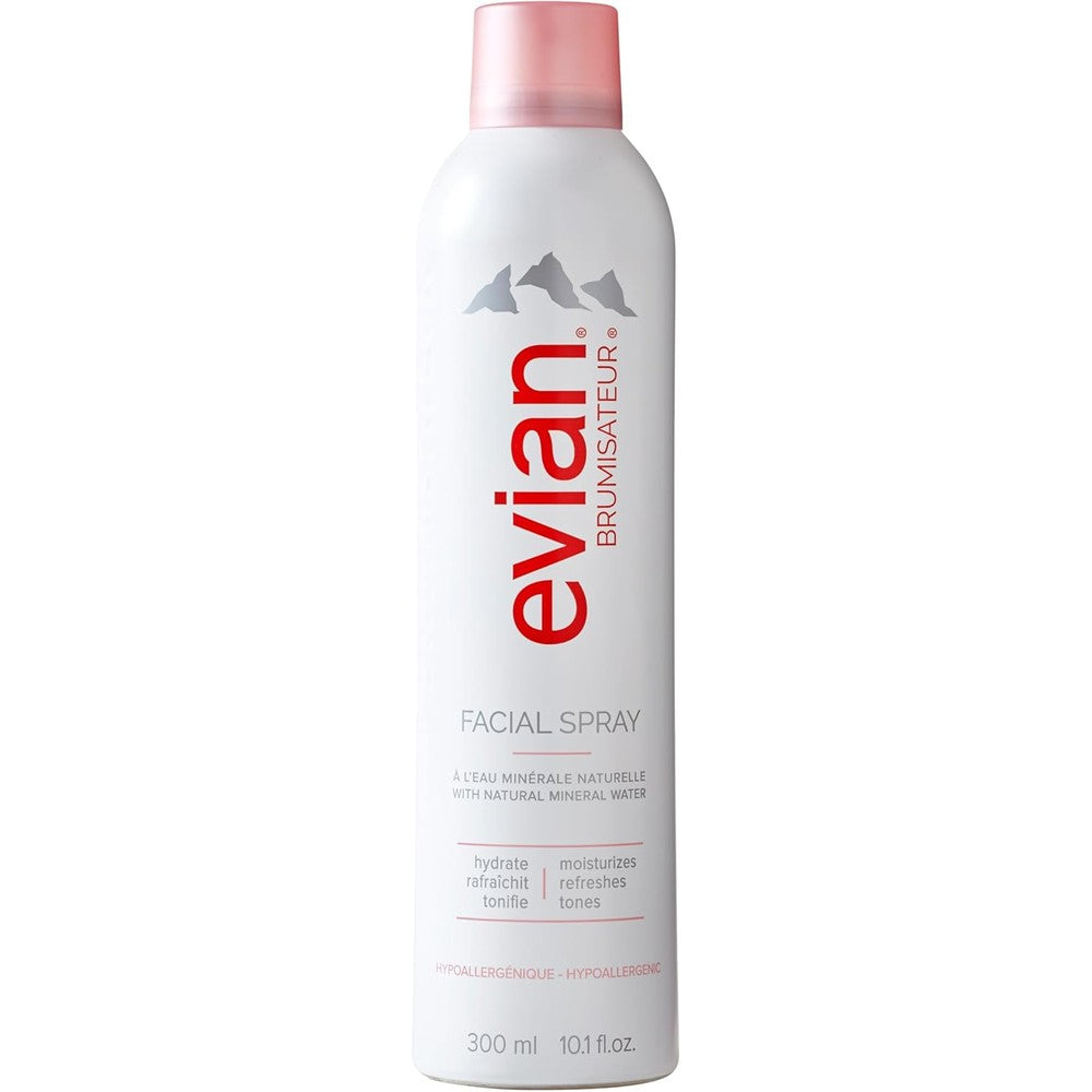 Evian Facial Spray 300ml bottle front view