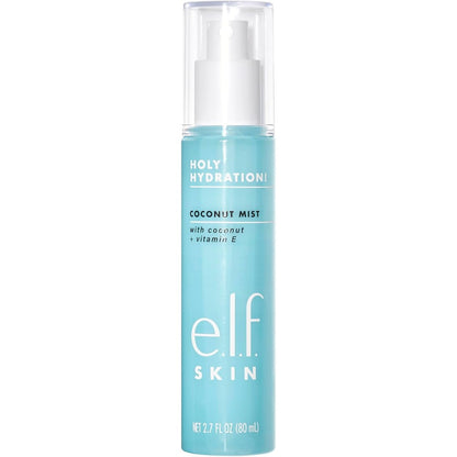 e.l.f. SKIN Holy Hydration Coconut Mist bottle showing fine spray nozzle