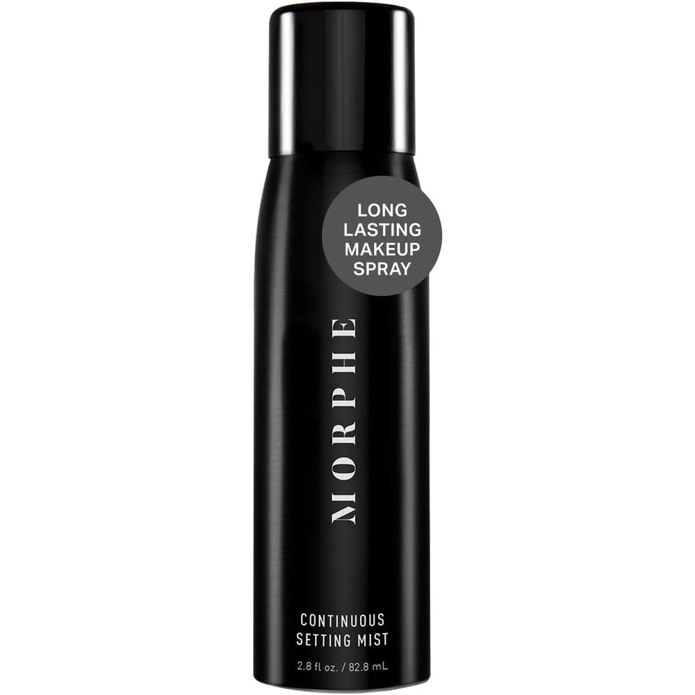 Morphe Continuous Setting Mist bottle front view professional makeup spray