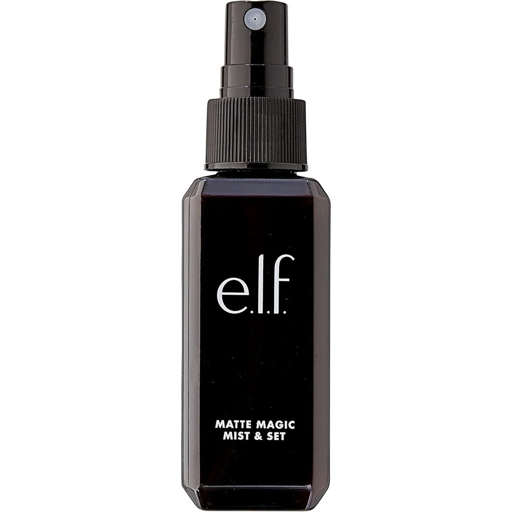 E.l.f. Matte Magic Mist and Set front bottle view for oily skin
