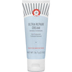 First Aid Beauty Ultra Repair Cream front view showing two ounce tube packaging.