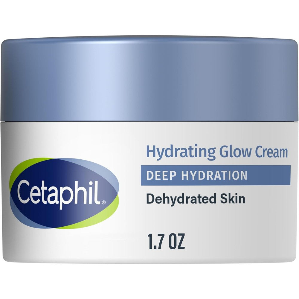 Cetaphil Deep Hydration Healthy Glow Daily Face Cream front view of jar