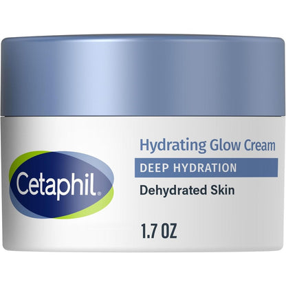 Cetaphil Deep Hydration Healthy Glow Daily Face Cream front view of jar