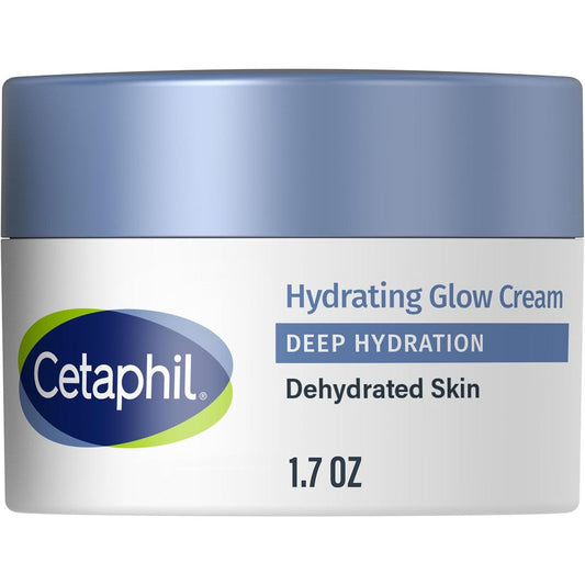 Cetaphil Deep Hydration Healthy Glow Daily Face Cream front view of jar