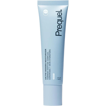 Prequel AM/PM Modern Moisturizer face cream tube front view