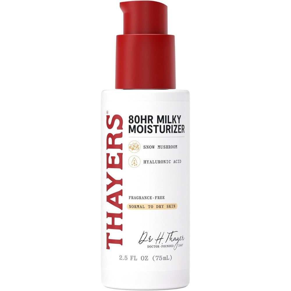 Thayers 80HR Face Moisturizer bottle front view