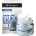 Neutrogena retinol cream jar targeting fine lines wrinkles and dark spots