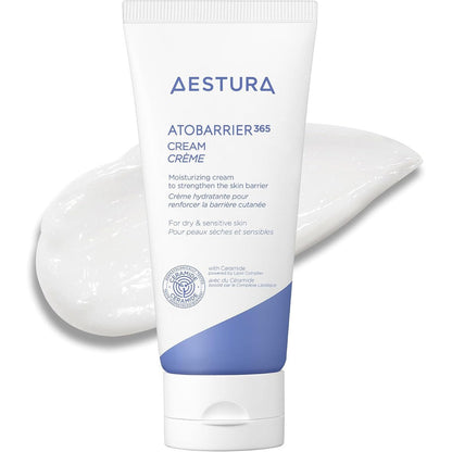 AESTURA ATOBARRIER365 Cream 80ml front view showing white and gray packaging