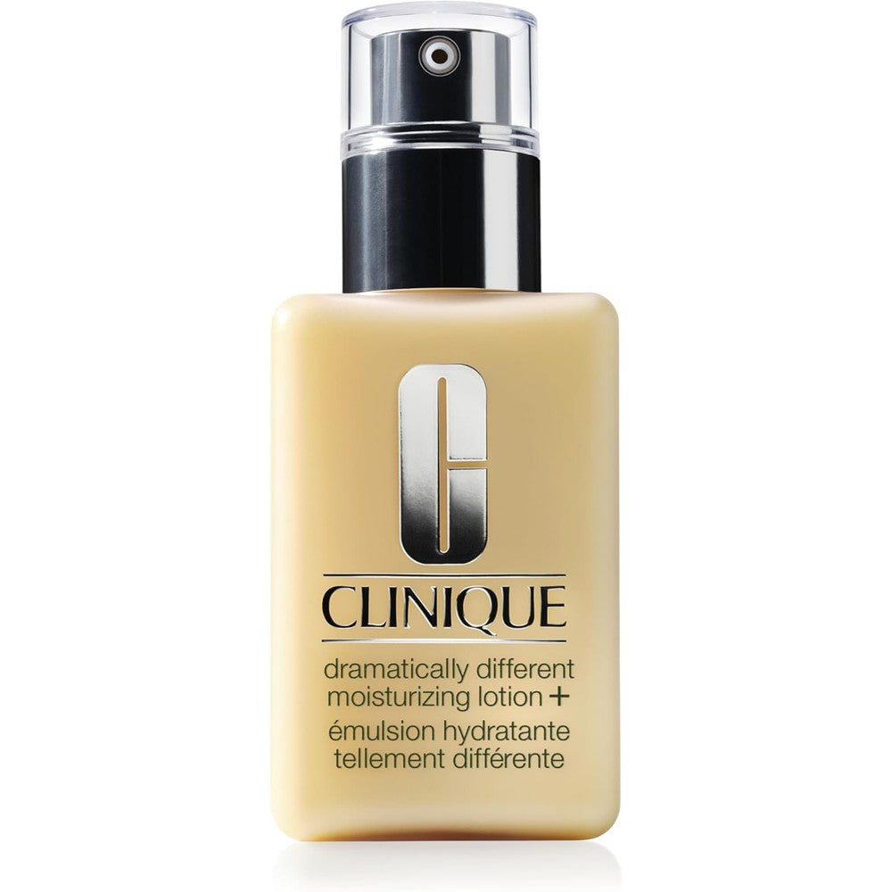 Clinique Dramatically Different Moisturizing Lotion Plus front view bottle with pump dispenser