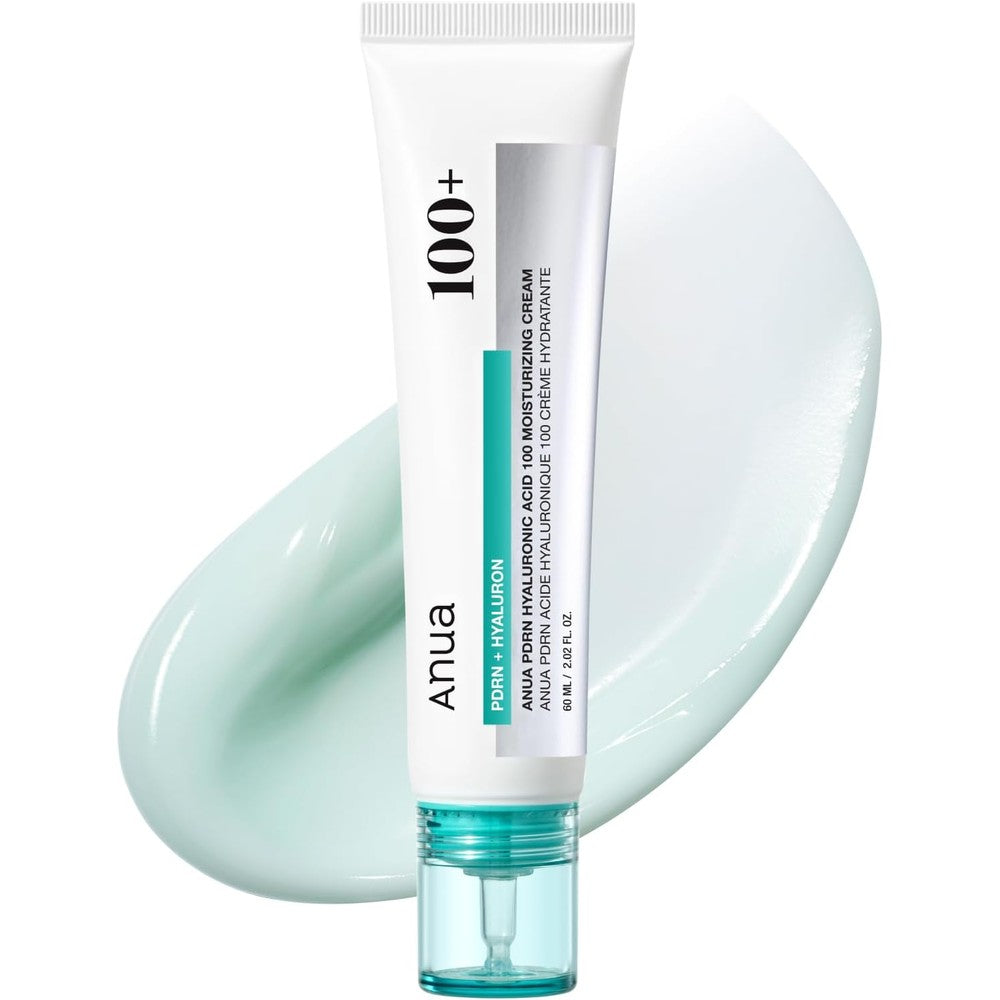 Anua PDRN Hyaluronic Acid 100 Moisturizing Cream front view tube