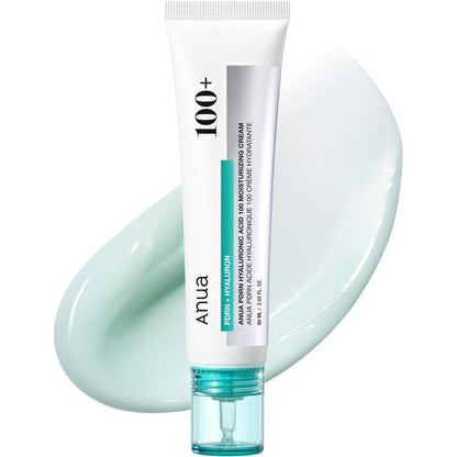 Anua PDRN Hyaluronic Acid 100 Moisturizing Cream front view tube