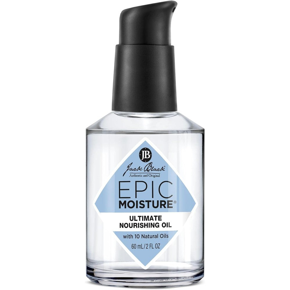 Jack Black Epic Moisture Ultimate MP10 Nourishing Oil front view bottle