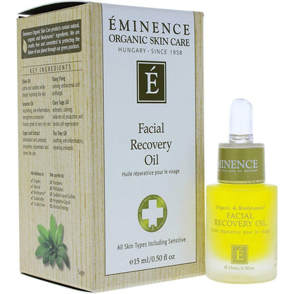 Eminence Organic Skin Care Facial Recovery Oil front view luxury anti aging treatment