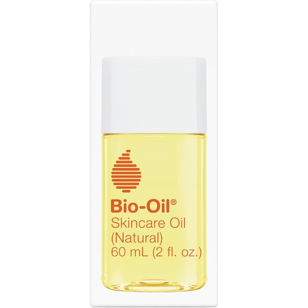 Bio-Oil Natural Skincare Oil Serum 2 Ounce front view bottle for scar and stretch mark reduction