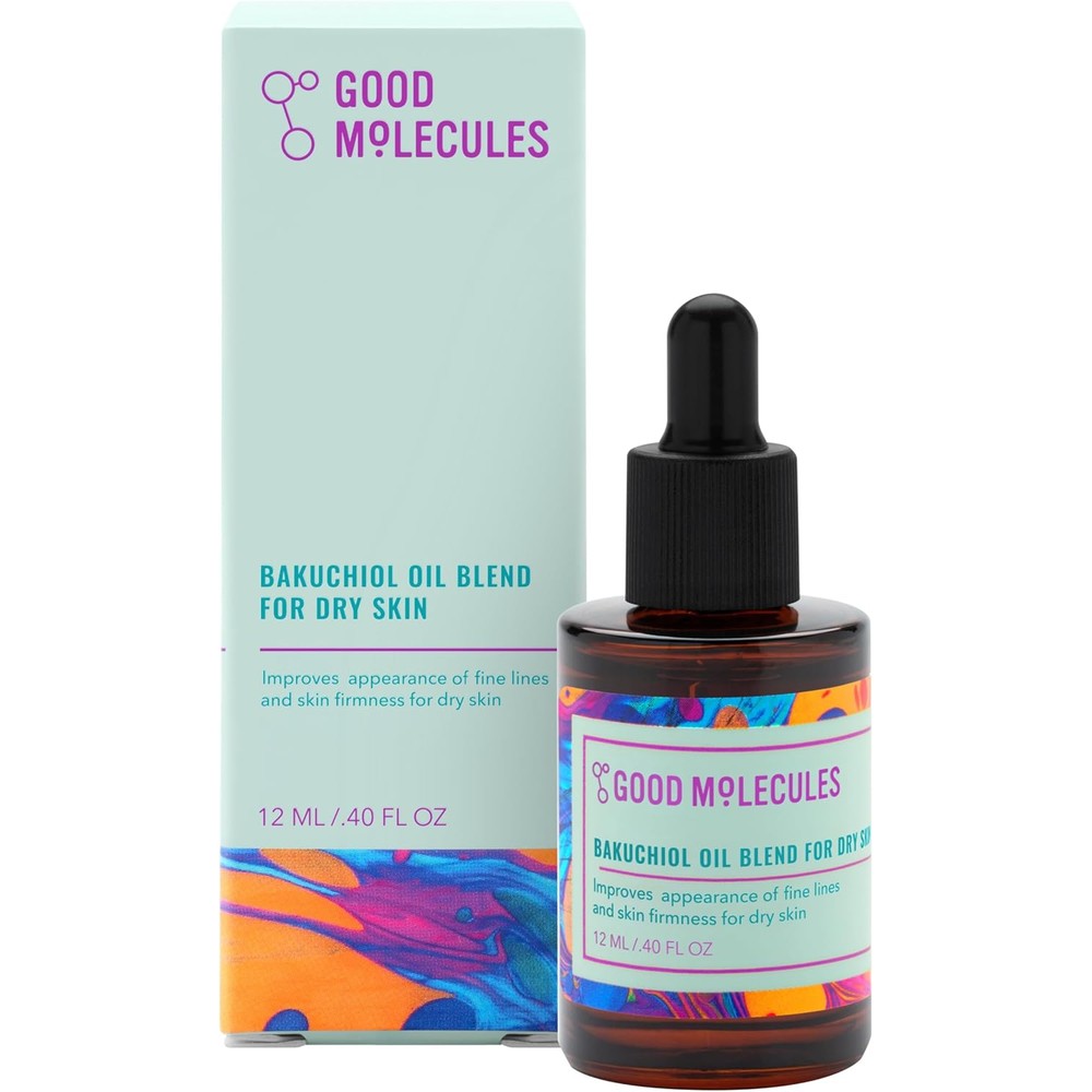 Good Molecules Bakuchiol Oil 12ml bottle for dry skin hydration