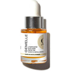Gemelle Lymphatic Gua Sha Face Oil bottle front view with dropper