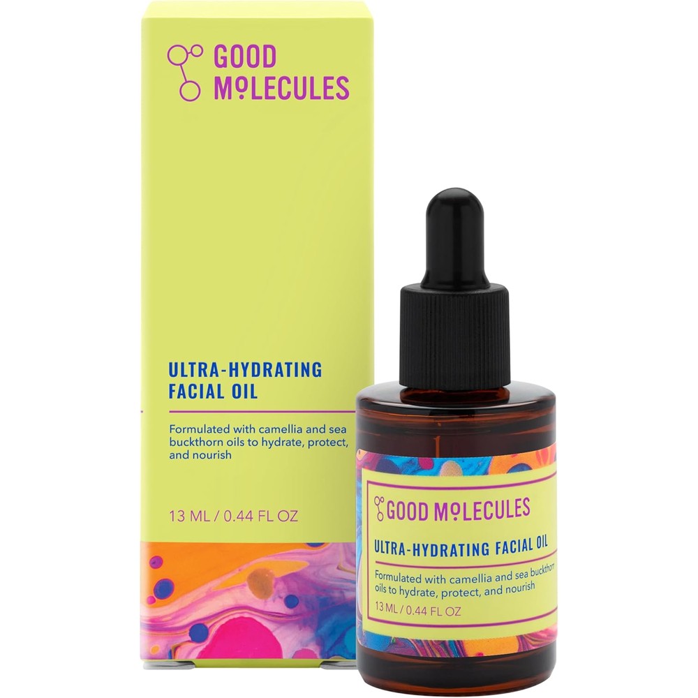 Good Molecules Ultra Hydrating Facial Oil 13ml bottle for face moisturizer