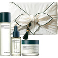 Pyunkang Yul Calming Skincare Gift Set front view showcasing Bojagi wrapping