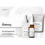 The Ordinary Age Support Set front view packaging and bottles